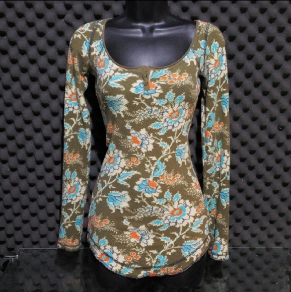 Free People Tops - Free People Floral Thermal